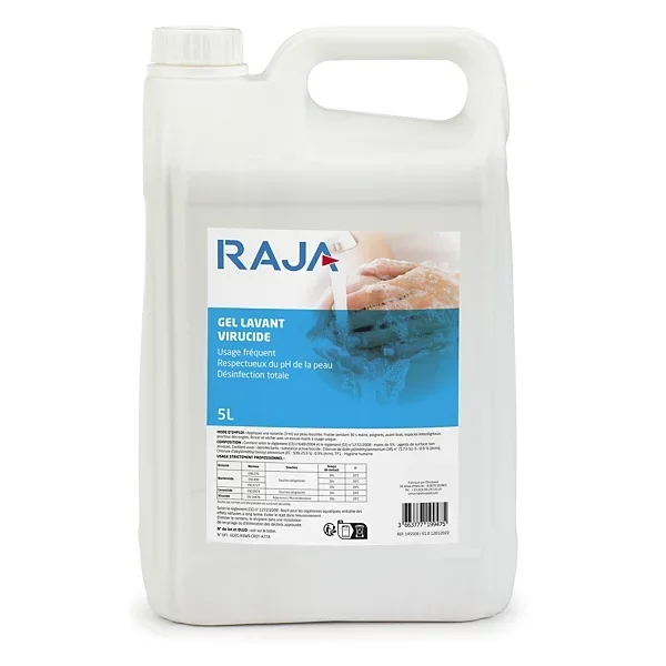 Gel lavant virucide RAJA