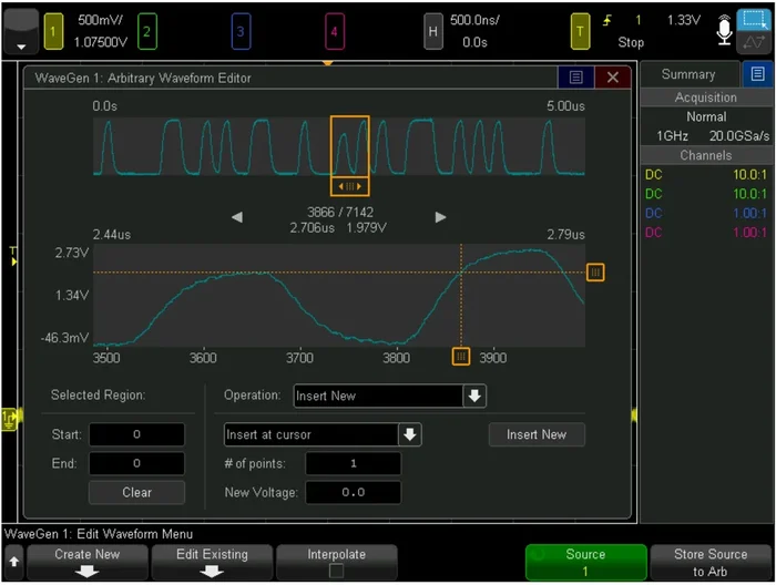 Générateur de forme d’onde, pour Oscilloscopes série P924xA