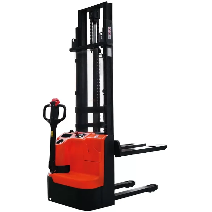 Gerbeur electrique economique a conducteur accompagnant 2900 mm 1500 kg