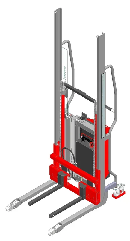 Gerbeur Lev à levée électrique avec fourches coulissantes – 600 kg – FIMM – 855010525