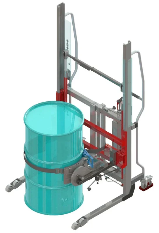 Gerbeur Lev à levée manuelle avec accessoire Rotofûts – 350 kg – FIMM – 845010499