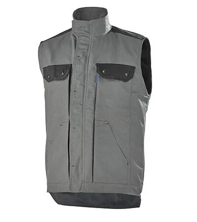 GILET DOUBLE POLAIRE KARGO PRO GRIS CONVOY / NOIR ARTISAN BTP CEPOVETT – 20-9869-8194-325