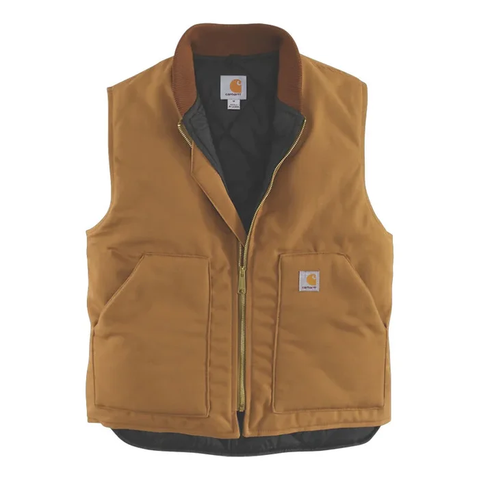 Gilet sans manche Cotton Duck Marron BRN – CARHARTT – 106676