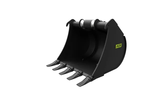 Godet de terrassement 800 mm ACB+ Morin Module 3 M3 équipé de dent feurst FK2 – 5052054