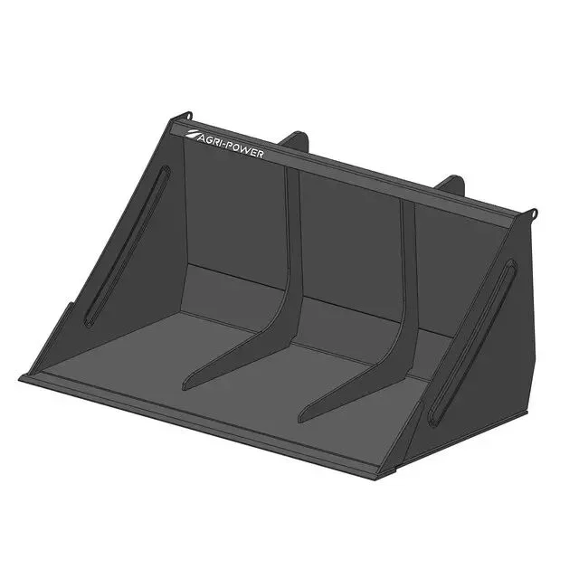 Godet frontal mini chargeur longueur 1.2 m knikmops
