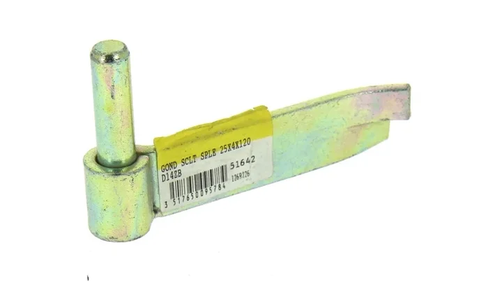 Gond à Sceller Simple Feuille en Acier Bichromaté Ø 14 – 45 mm – L120 mm