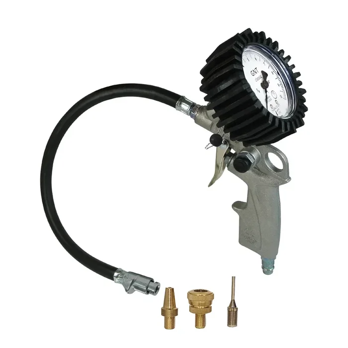 Gonfleur de pneus DF EQUILIBRE avec Gentilin Quik-Lok + kit de 3 adaptateurs