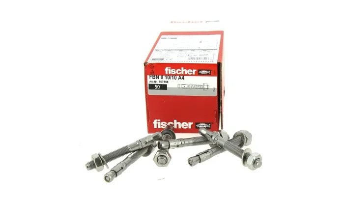 Goujons d’Ancrage FBN II Ø 10 x 86 mm Inox – Boîte de 50 – Fischer