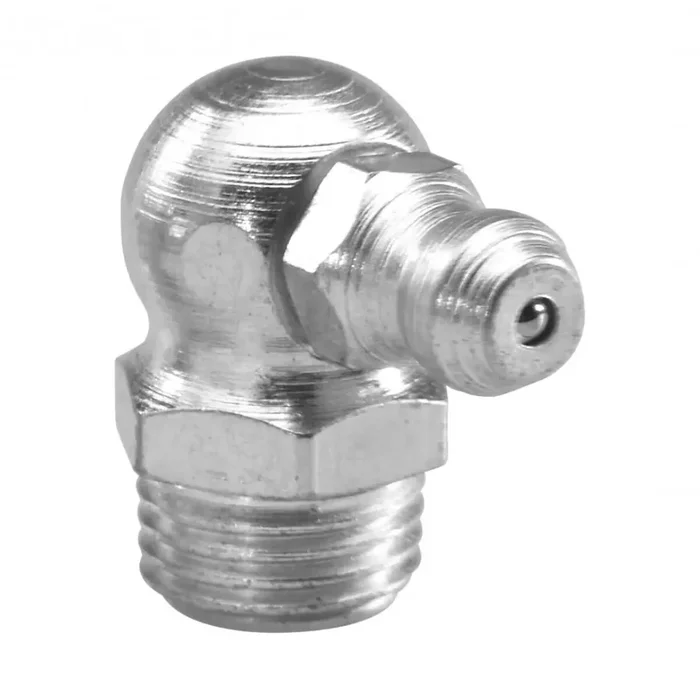 Graisseur bec 90° coudé zingué 8×100 blister x5