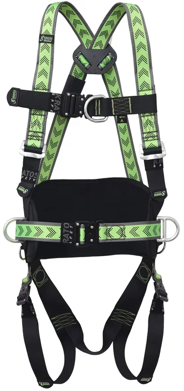 Harnais antichute KRATOS SAFETY, taille S/M/L, fixation Sternal, Dorsal, Latéral Avec ceinture