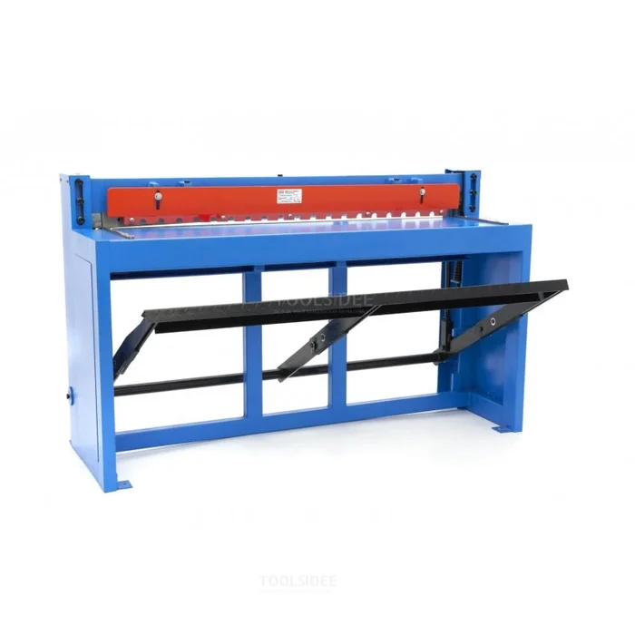 HBM 1,5 x 1320 mm. Cisailles à pied professionnelles, cisailles à feuilles
