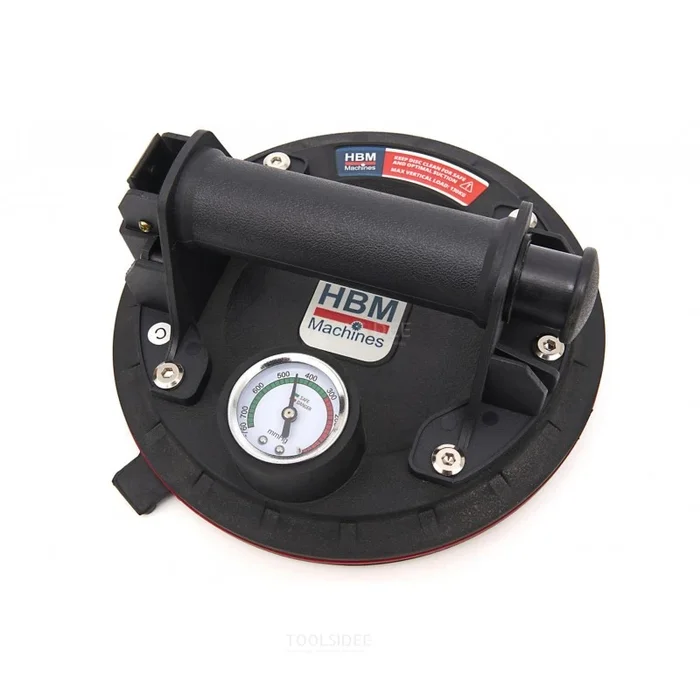 HBM 200 mm. Ventouse pour carrelage avec pompe à vide 110 Kg.