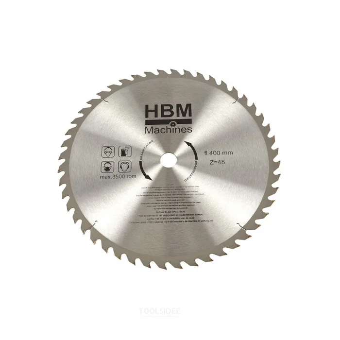 HBM 400 x 48T Lame de scie circulaire pour bois – ASHAT 30 mm