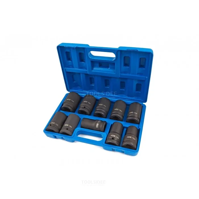 HBM – Jeu de douilles à choc 1 10 pièces