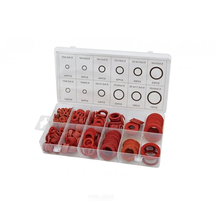 HBM Assortiment de 600 rondelles pour fibres optiques