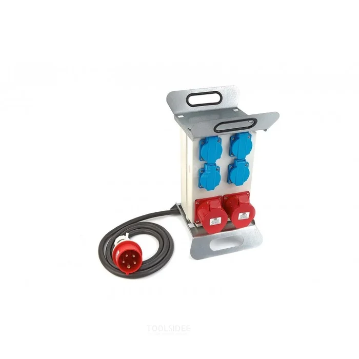 HBM Bloc de distribution 2 x 400 Volt et 4 x 230 Volt