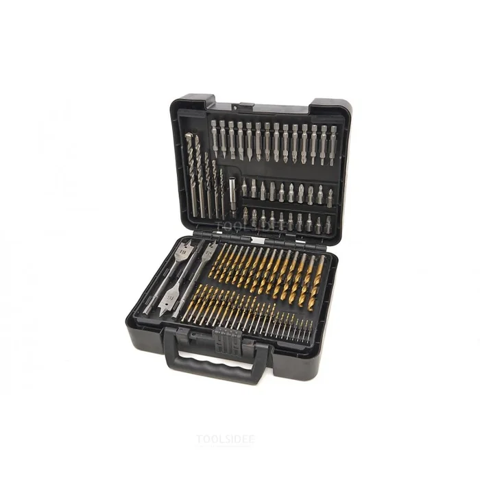 HBM Jeu d’embouts de 204 pièces, jeu de forets, jeu de scies cloches Deluxe