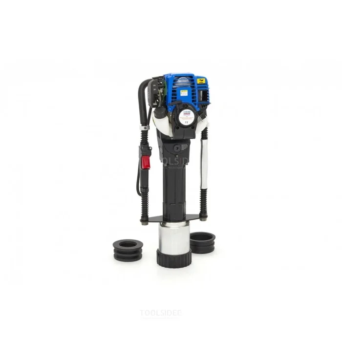 HBM professional petrol pole rammer, pile driver 4-stroke 38 cc, 120 mm