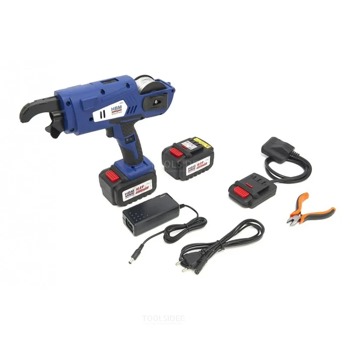 HBM Profi 12.8 V – 4000mAh Tresseuse incluant 2 batteries