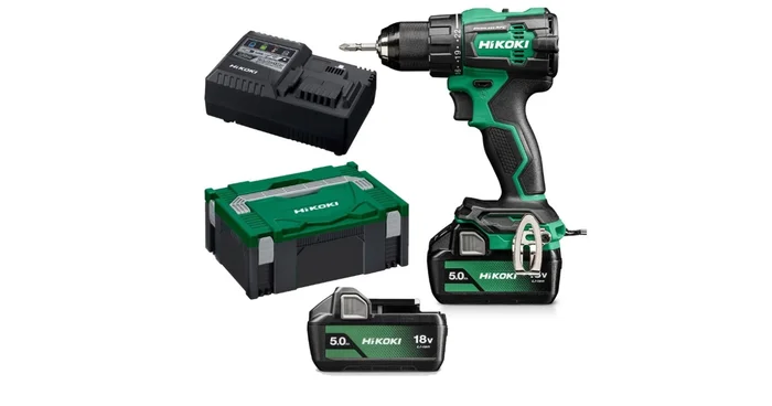 HiKOKI DS18DEWFZ Perceuse visseuse Set en HSC 18.0V Batterie 70Nm
