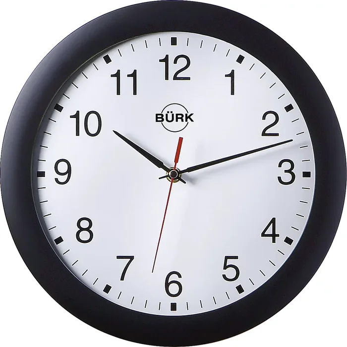 Horloge murale en plastique ABS, Ø 300 mm