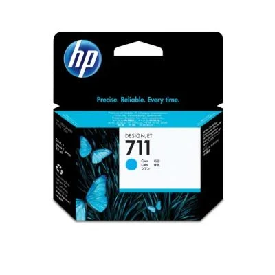 Hp 711 cartouche d’encre designjet cyan, 29 ml