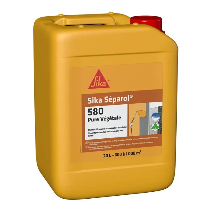 HUILE DE DÉMOULAGE FÛT 210L DE SIKA SÉPAROL 580 PURE VEGETALE – SIKA – 657319