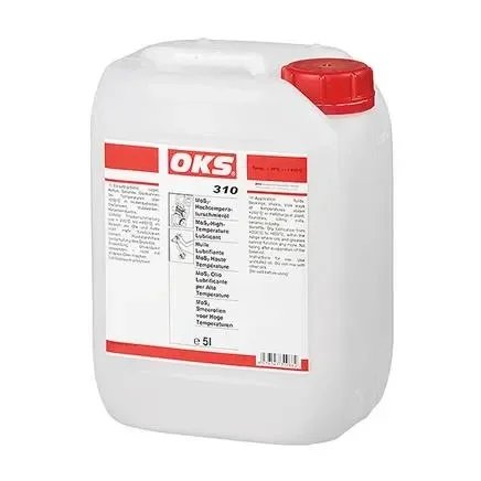 Huile lubrifiante haute température OKS 310, MoS2 – Bidon de 5 l (DIN 51)