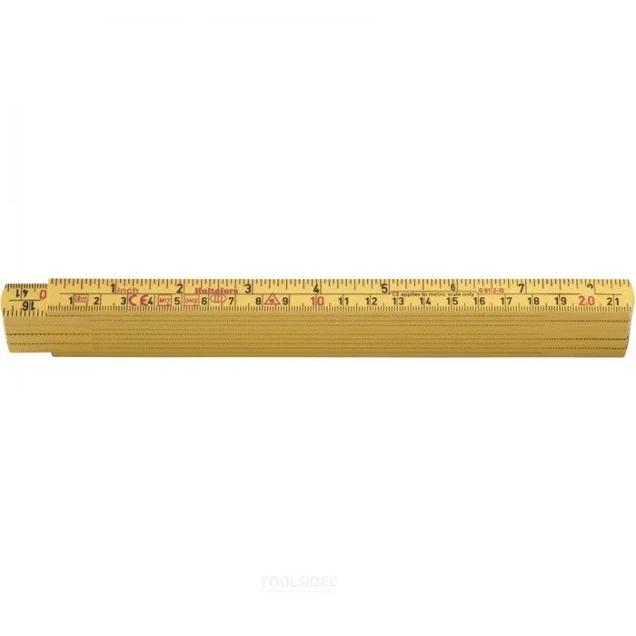 Hultafors règle pliante G 61 2m – 10 pièces