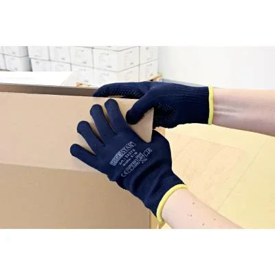 HYGOSTAR Gant antidérapant ‘PEARL’, XL, bleu