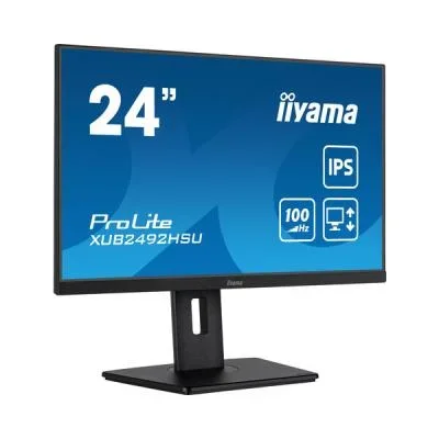 Iiyama xub2492hsu-b6 écran plat de pc 60,5 cm (23.8″) 1920 x 1080 pixels full hd led noir