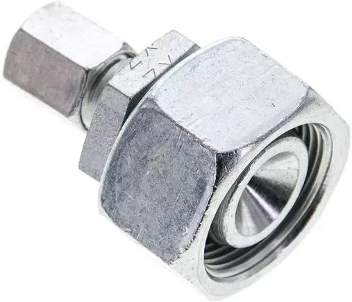 Insert de réduction 18 L-6 L (M12x1,5), acier galvanisé, avec cône d&rsquo;étanchéité et joint torique