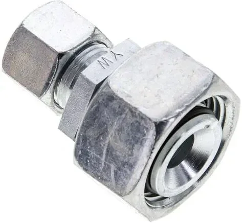 Insert de réduction 22 L-12 L (M18x1,5), acier galvanisé, avec cône d&rsquo;étanchéité et joint torique