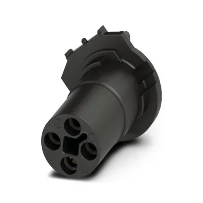Insert pour connecteur cylindrique Phoenix Contact, Prise femelle, 4 voies, pour Connecteur cylindrique