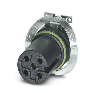 Insert pour connecteur cylindrique Phoenix Contact, Prise femelle, 4 voies, pour Inserts pour connecteur circulaire