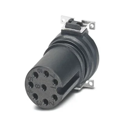 Insert pour connecteur cylindrique Phoenix Contact, Prise femelle, 8 voies, pour Connecteur cylindrique