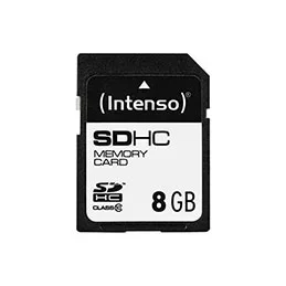Intenso 3411460 mémoire flash 8 go sdhc classe 10