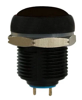 Inter.poussoir ir noir on/off BUISARD – 714446