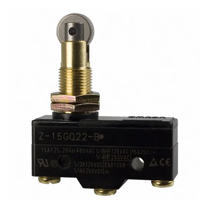 Interrupteur de fin de course Omron Z, Poussoir, NO/NF, 15A, 250V c.a.