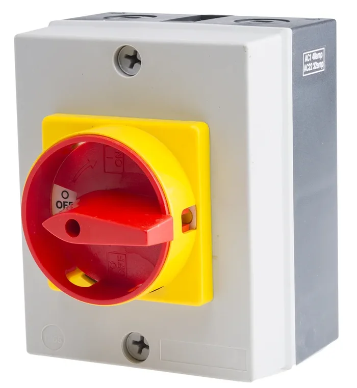 Interrupteur-sectionneur RS PRO, 3P, 40A, 690V