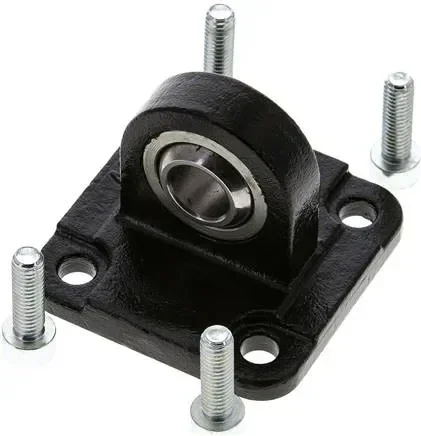 ISO15552 fixation pivotante à languette (sphérique) 40mm acier bruni
