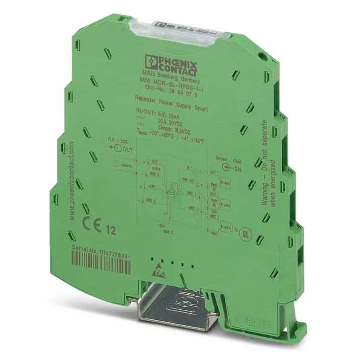 Isolateur d&rsquo;alimentation Phoenix Contact, 1 canal