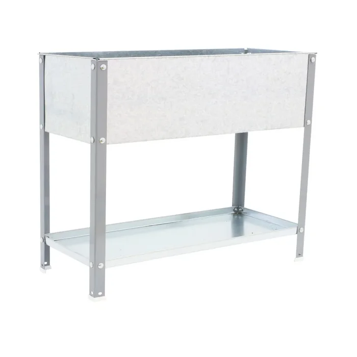 Jardinière extérieure – 850x900x600 – 2 niveaux Gris – SIMON RACK – 8435104986745