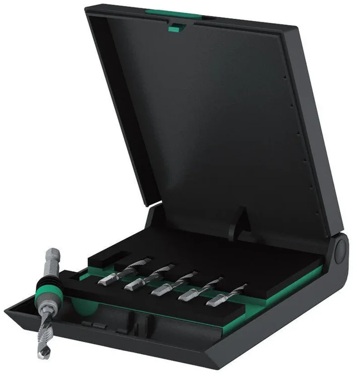 Jeu d’embouts-tarauds combinés 847/7 WERA – 05104651001