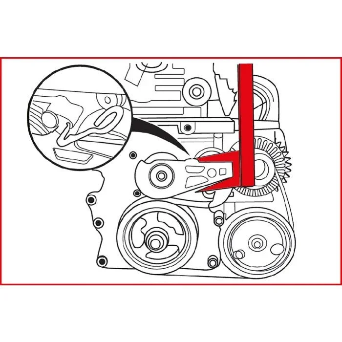 Jeu d’outils de révision du moteur – BMW Mini One, Cooper, Cooper S KSTOOLS – 4000925
