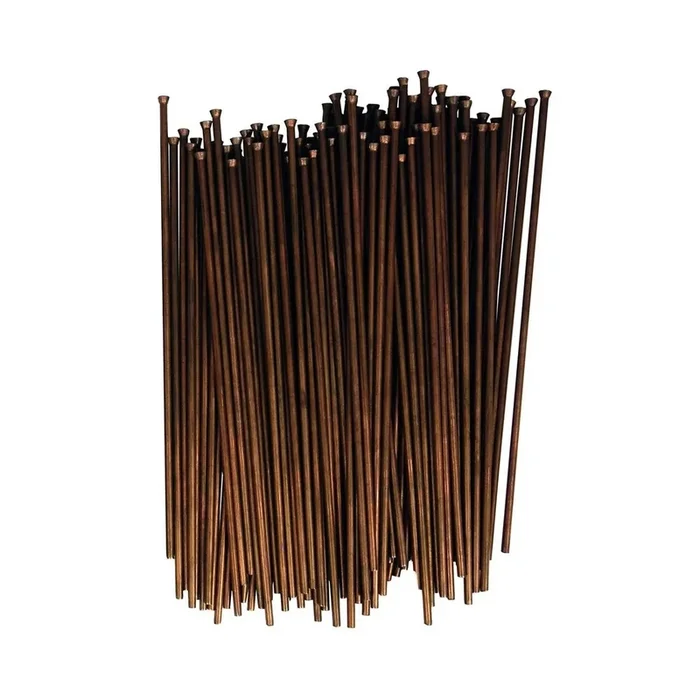 Jeu d&rsquo;aiguilles plates Chicago Pneumatic, longueur 178 mm, 100 pièces