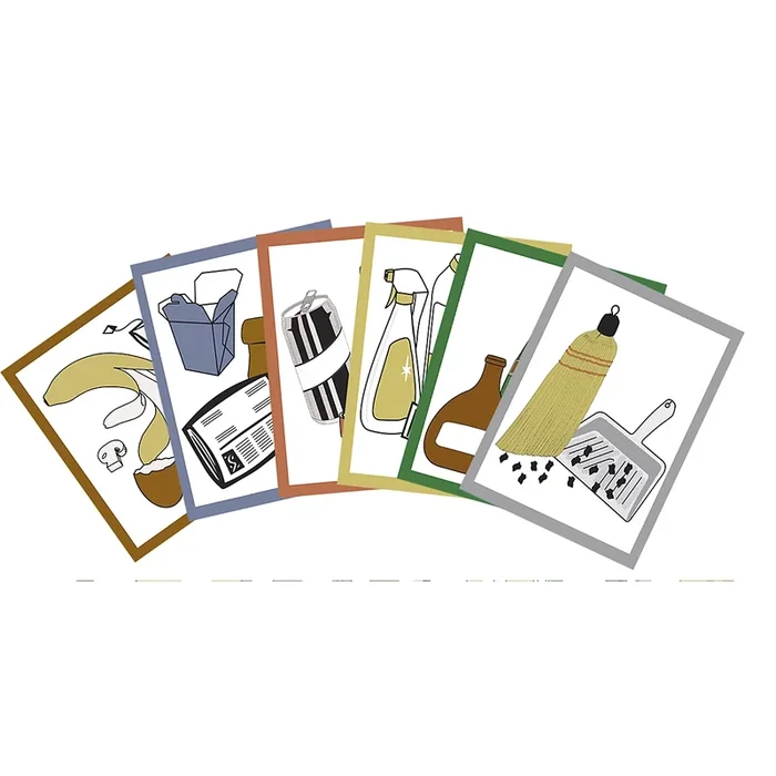 Jeu d’autocollants couleurs