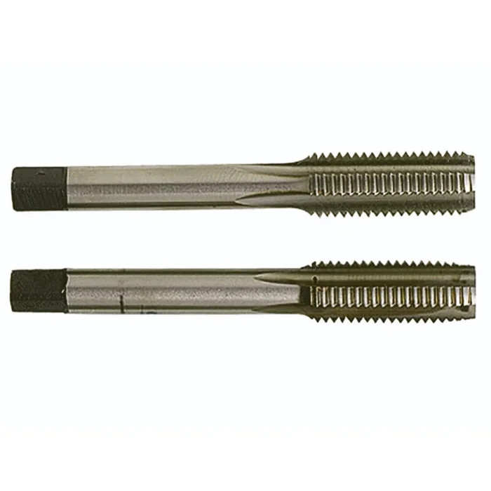 Jeu de 2 tarauds main Standard HSS -UNF -DIN 2181 -Profil étagé -2B / Ø: 7/16&Prime; X 20 TIVOLY – 952102100716200