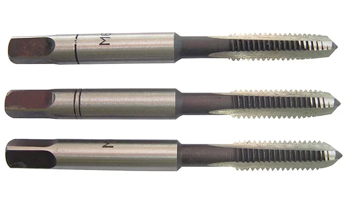 Jeu de 3 tarauds main -M -Acier au Chrome (Blister) / Ø: 3 X 0.5 TIVOLY – 1050012030050