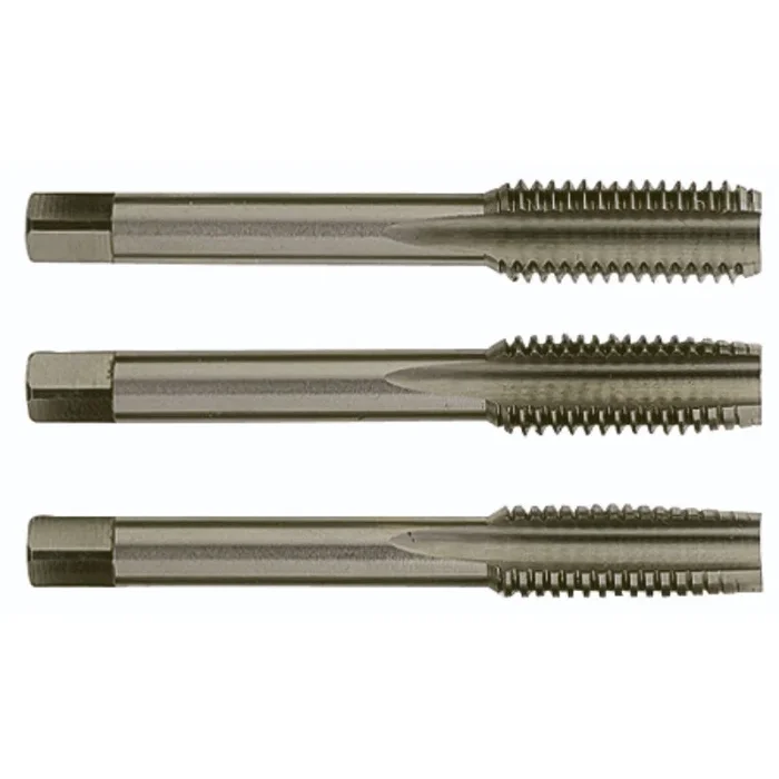 Jeu de 3 tarauds main Standard HSS -UNC -DIN 352 -Profil étagé -2B / Ø: 7/8″ X 9 TIVOLY – 952101100780090